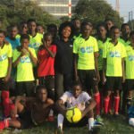 Squadra di calcio con divise donate dai nostri sponsor