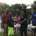 Squadra di calcio con divise donate dai nostri sponsor