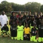 Squadra di calcio con divise donate dai nostri sponsor